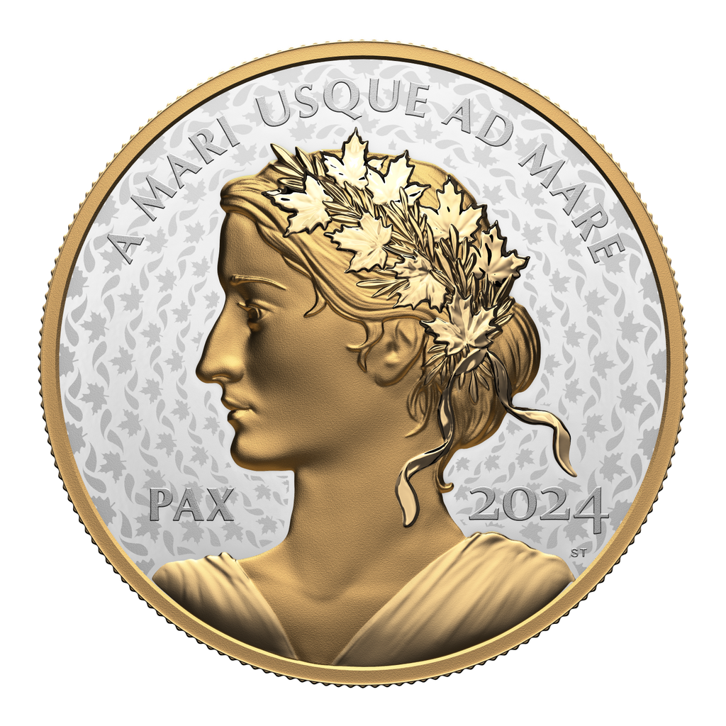 2024 Canada $50 Peace Dollar Fine Silver Coin (No Tax)
