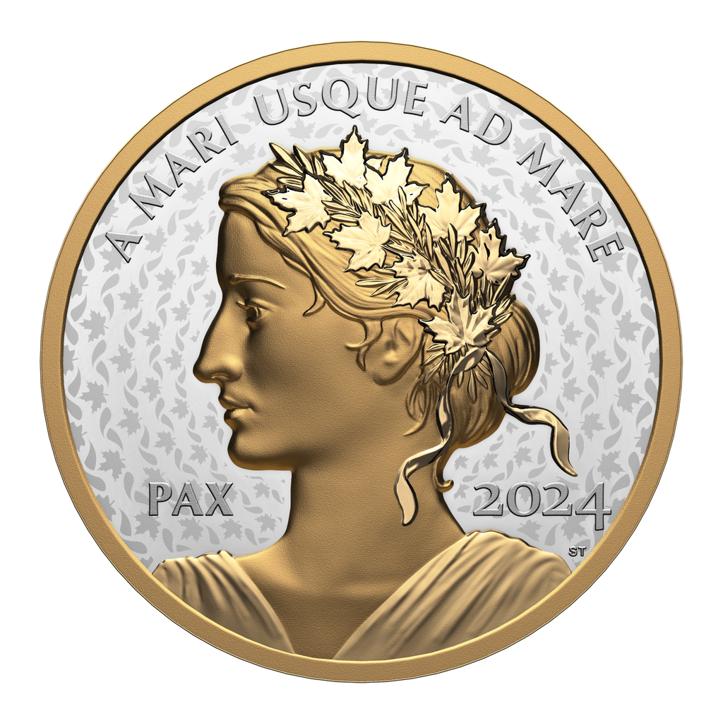 2024 Canada $1 Peace Dollar Fine Silver (No Tax)