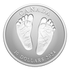 2024 Canada $10 Welcome to the World - Baby Feet Fine Silver (No Tax)