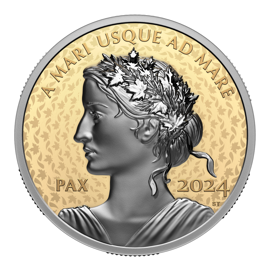 2024 Canada $200 Peace Dollar 1 oz. Pure Gold Coin (No Tax)