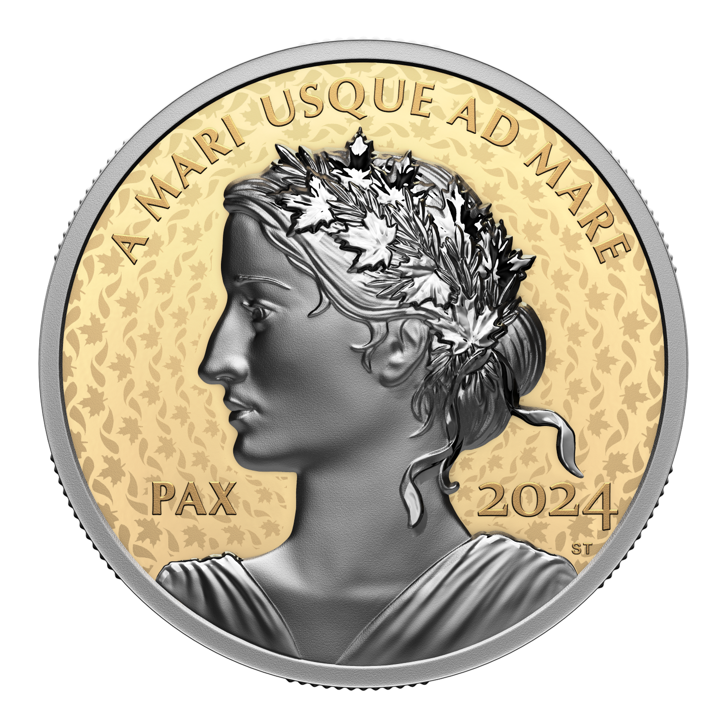 2024 Canada $200 Peace Dollar 1 oz. Pure Gold Coin (No Tax)