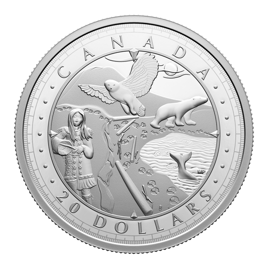 2024 $20 This is Canada: Wondrous Waters - Arctic Coast Fine Silver (No Tax)