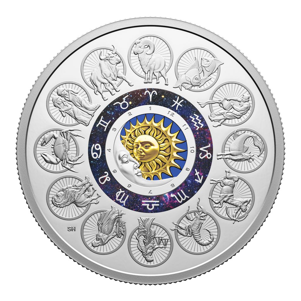 2024 Canada $30 Signs of the Zodiac Fine Silver (No Tax)