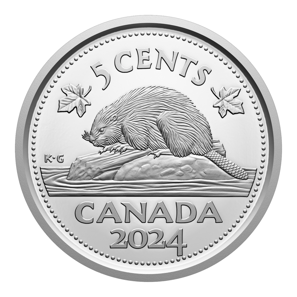 2024 Canada 5-cents Silver Proof (No Tax)