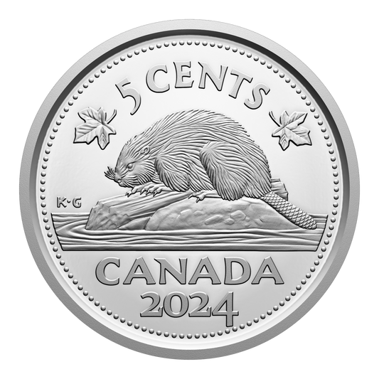 2024 Canada 5-cents Silver Proof (No Tax)