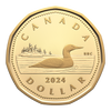 2024 Canada Loon Dollar Gold Plated Silver Proof (No Tax)