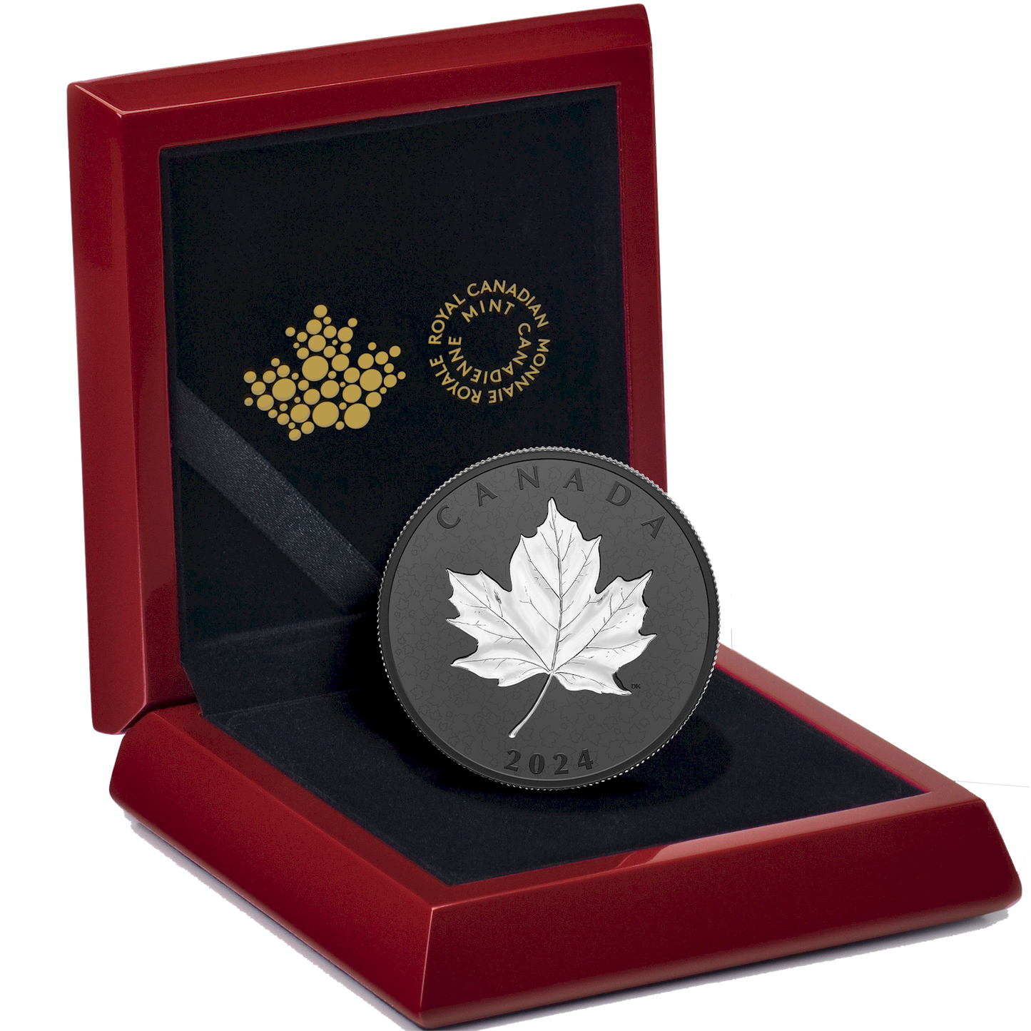 2024 Canada $50 Maple Leaves in Motion Fine Silver (No Tax)