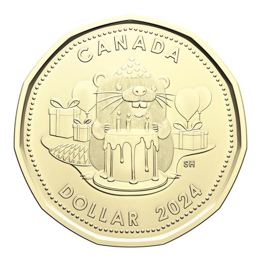 2024 Birthday Canada Loon Dollar Brilliant Uncirculated (MS63)