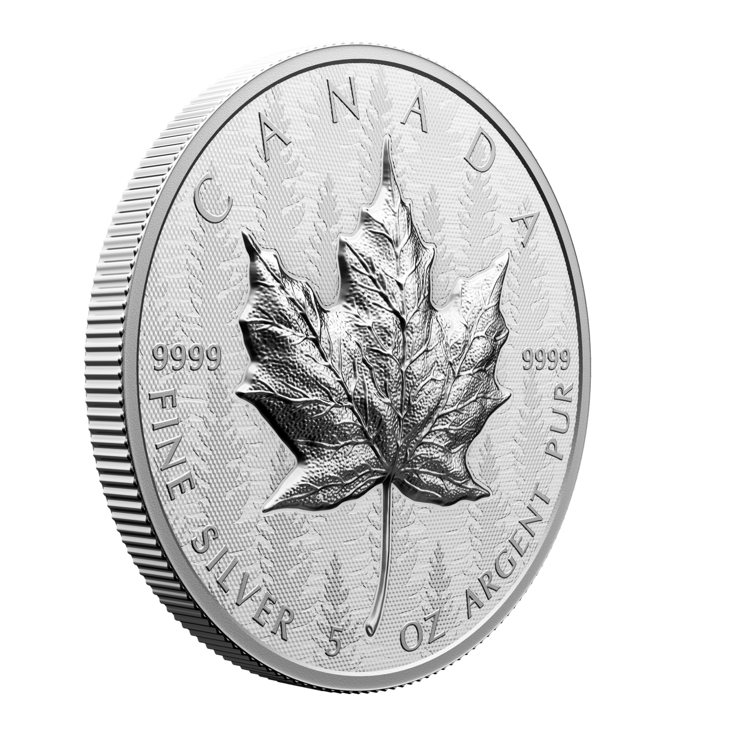 2024 Canada $50 Ultra-High Relief 5oz. SML Fine Silver (No Tax)