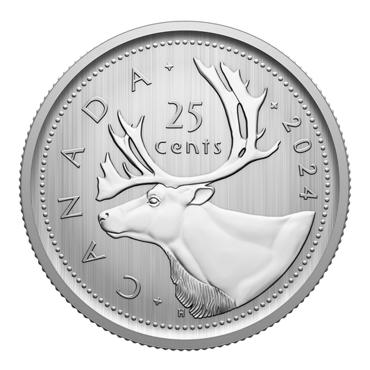 2024 Canada 25-cents Specimen