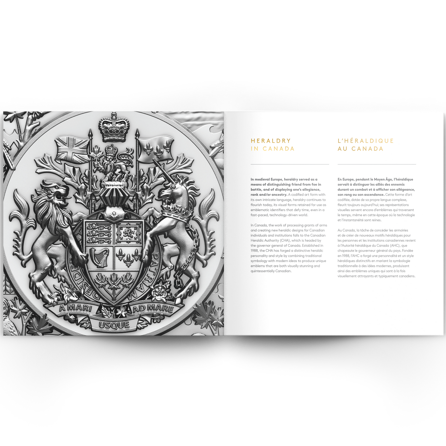 2024 $500 Heraldic Landscape: Birds of Canada 5 kilo Fine Silver (No Tax)