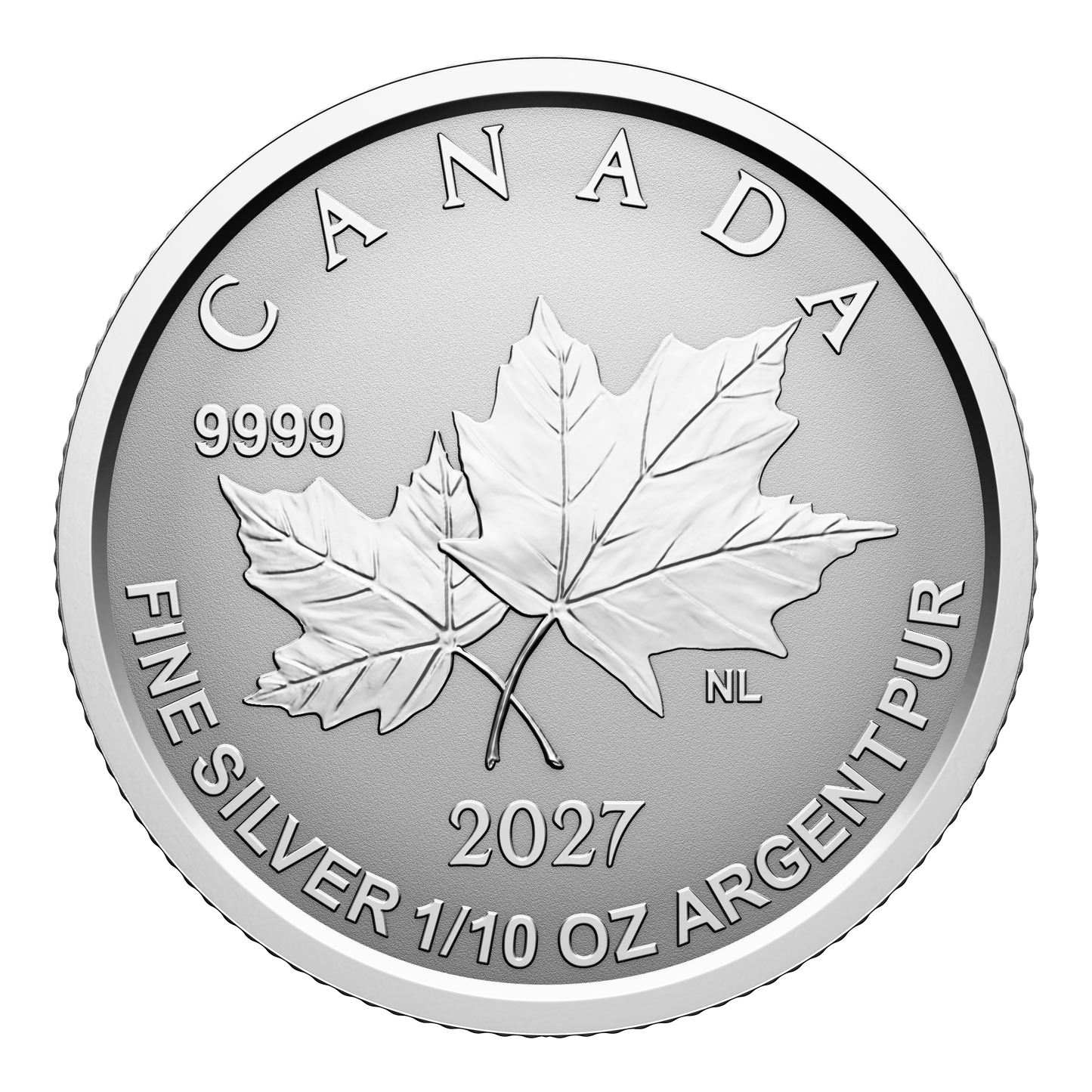 2027 Canada Autumn Leaves Fine Silver Fractional Set (No Tax)