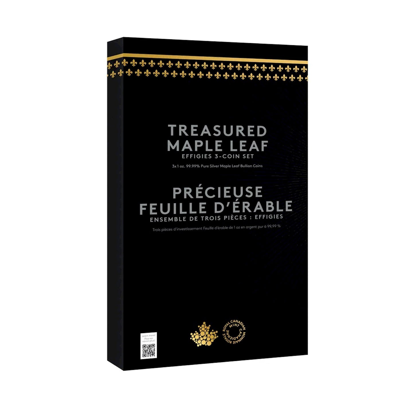 2022-2024 Canada $5 Treasured Maple Leaf Effigies 3-coin Set (No Tax)