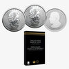 2022-2024 Canada $5 Treasured Maple Leaf Effigies 3-coin Set (No Tax)