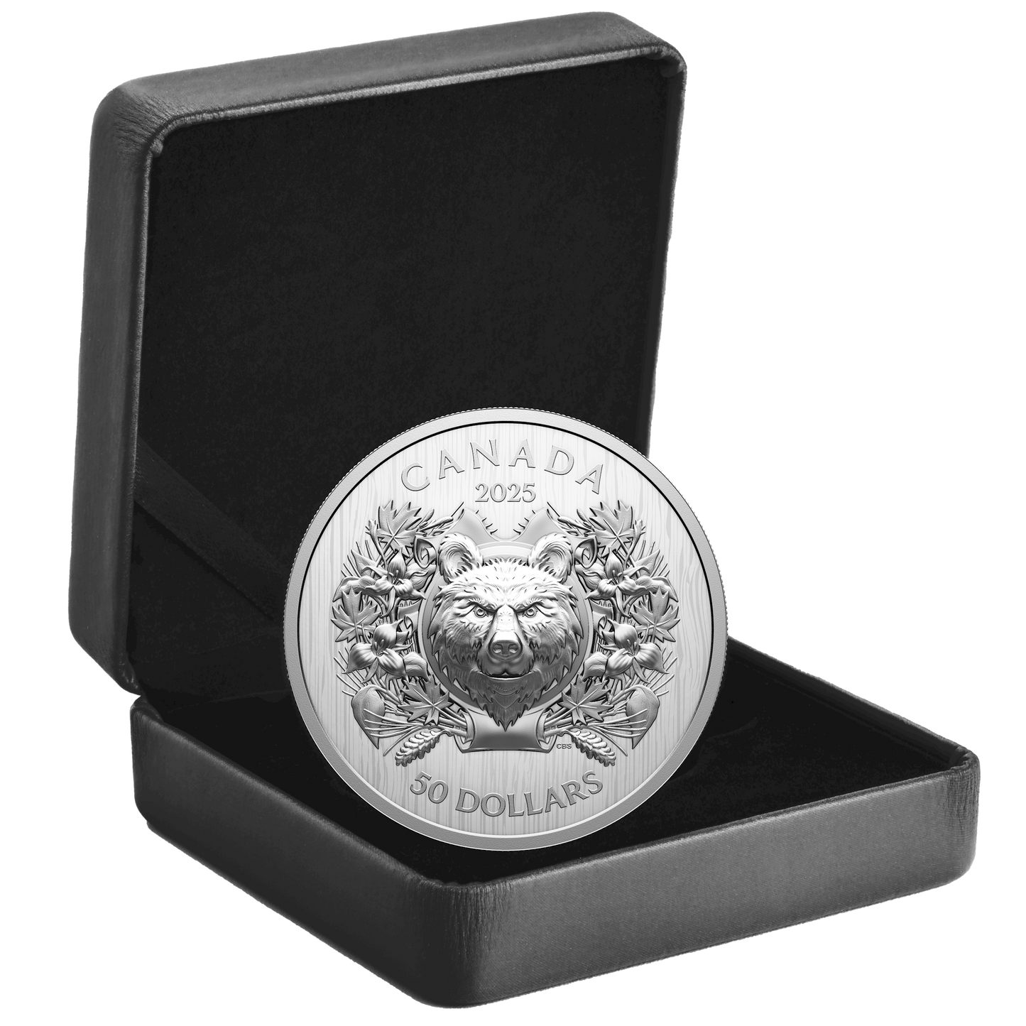 2025 Canada $50 Heraldic Bear Fine Silver (No Tax)