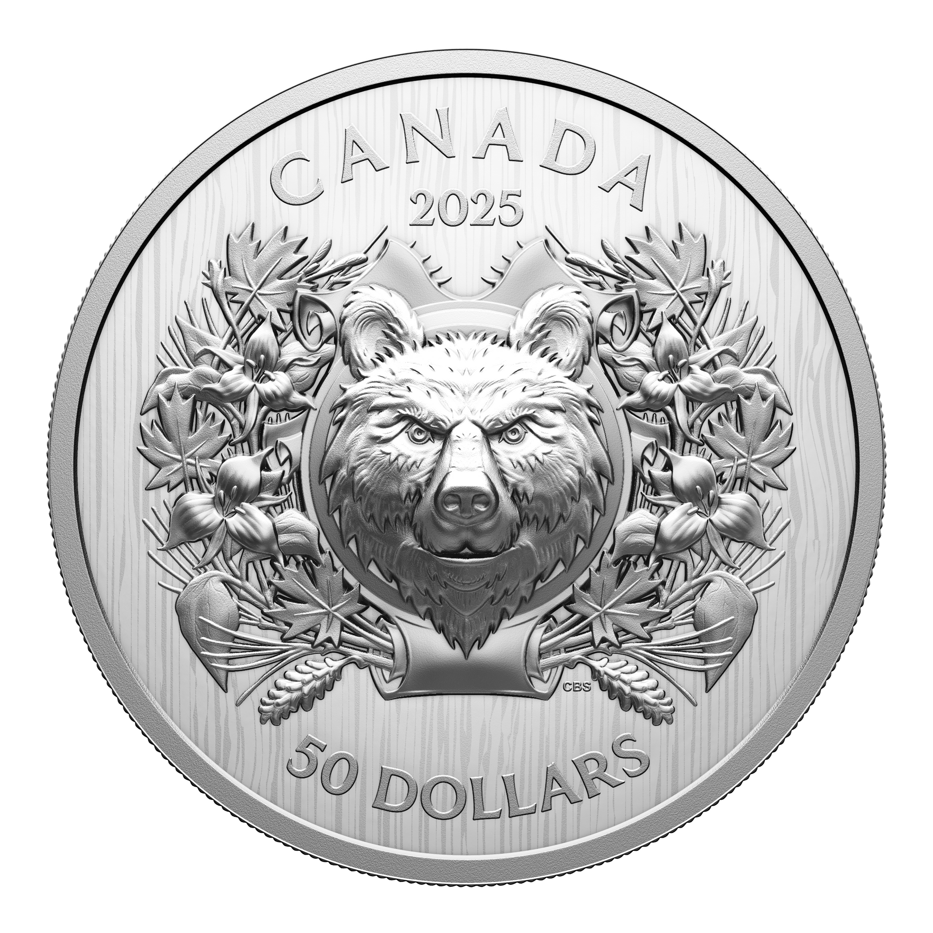 銀製品 約163.40 grms Silver Fine. 950. 925 2025 Canada $50 Heraldic Bear Fine Silver (No Tax) – Colonial