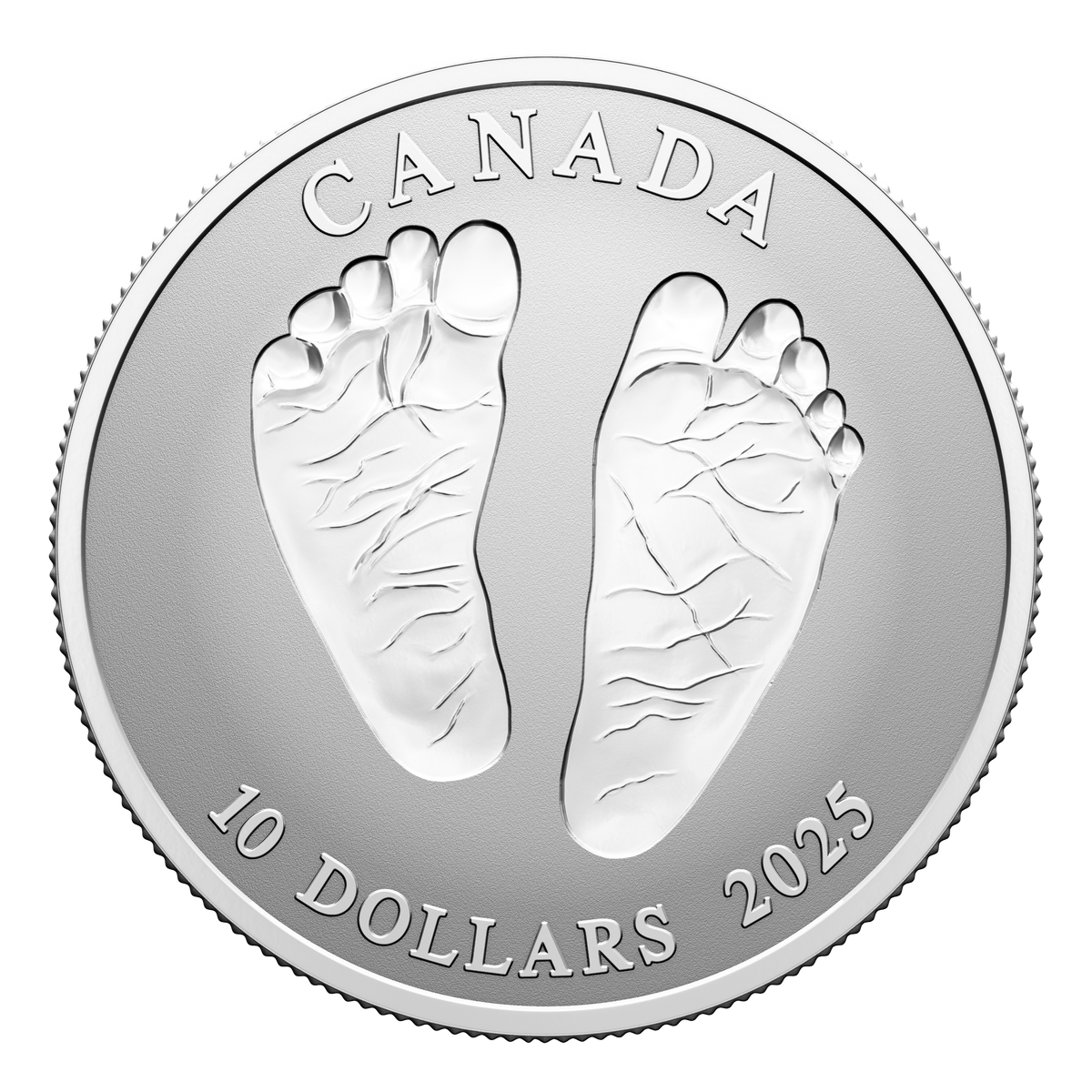 2025 Canada $10 Welcome to the World Baby Feet Fine Silver (No Tax ...