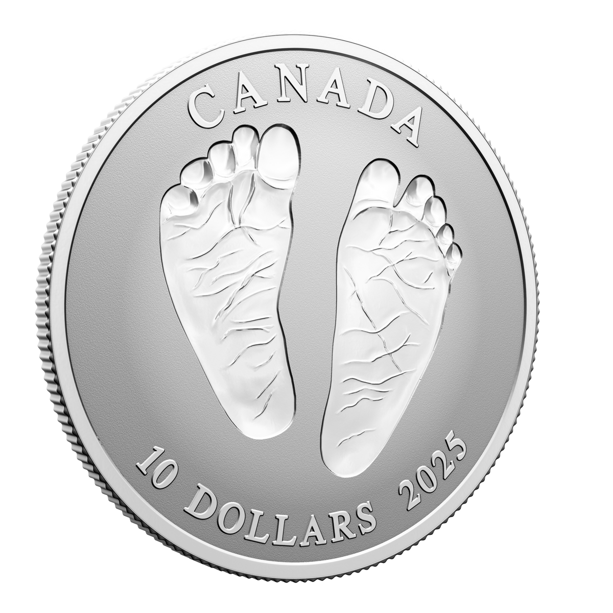 2025 Canada $10 Welcome to the World Baby Feet Fine Silver (No Tax ...