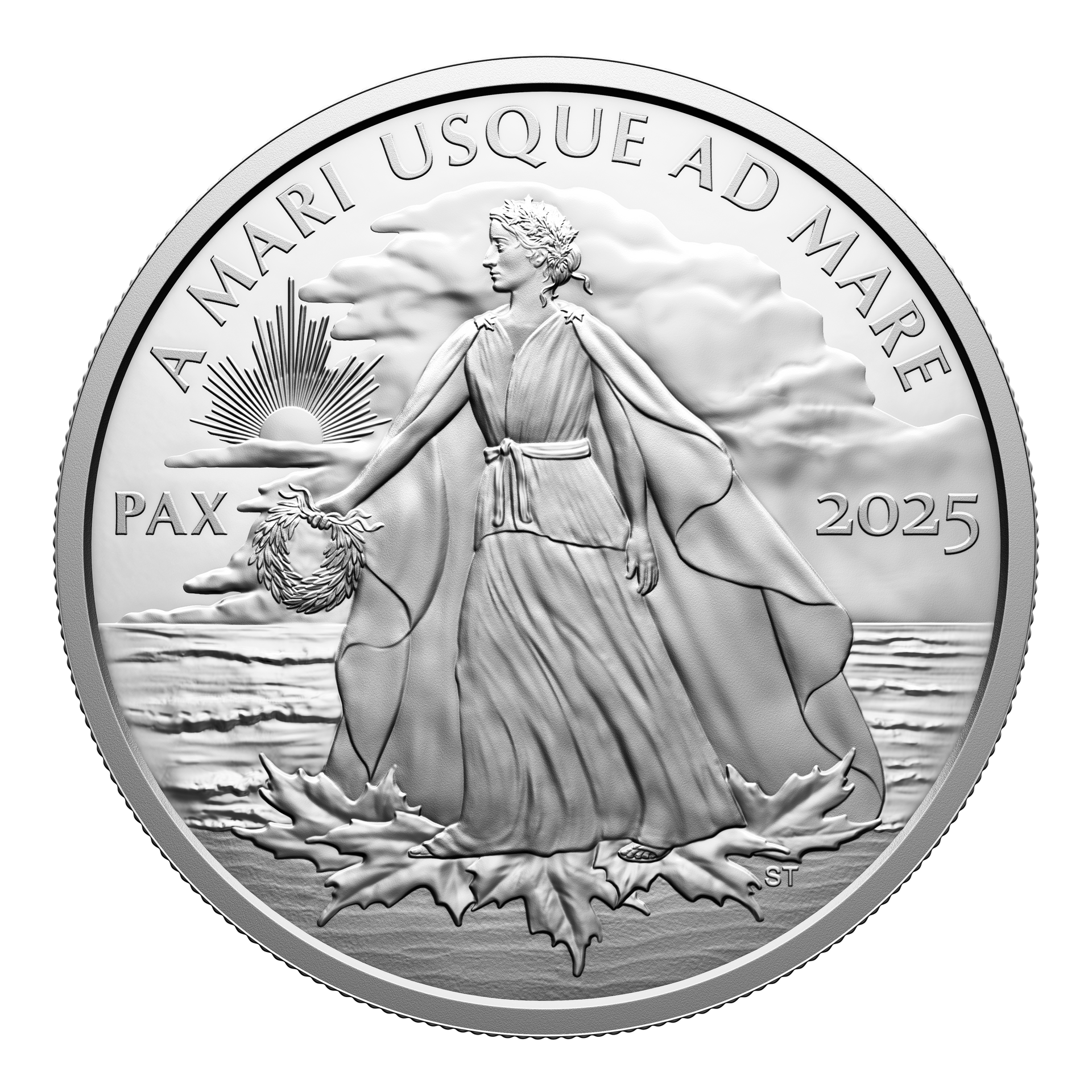 2025 Canada $50 Peace Dollar 5oz. Fine Silver (No Tax) – Colonial