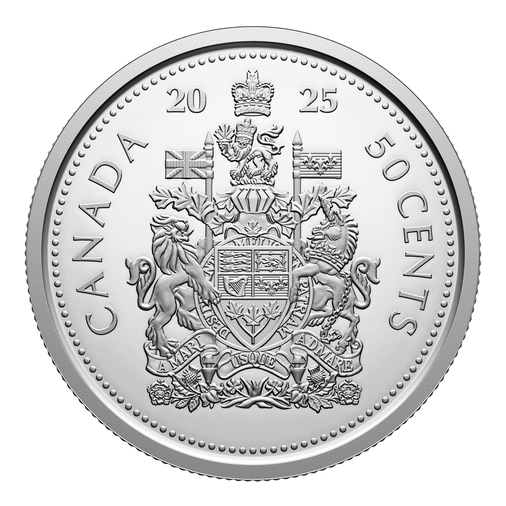 2025 Canada 50-cents Silver Proof (No Tax)