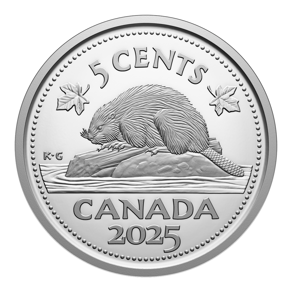 2025 Canada 5-cents Silver Proof (No Tax)