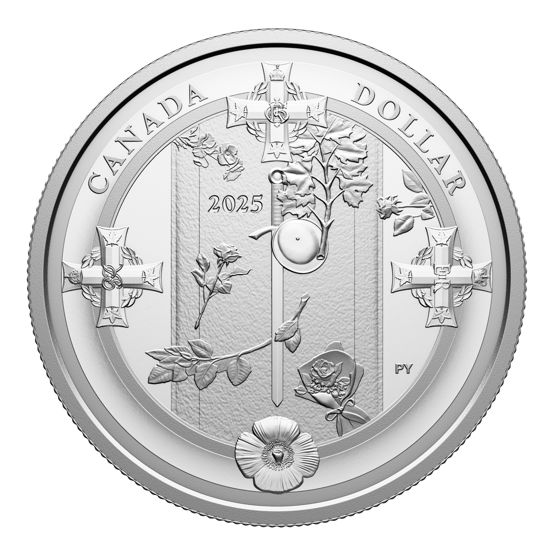 推定40年代 unknown silver l numont 2025 Canada Tomb of the Unknown Soldier (2000-2025) Fine Silver