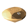 2025 Canada $500 Heart Diamond Pure Gold Diamond-Shaped Coin (No Tax)