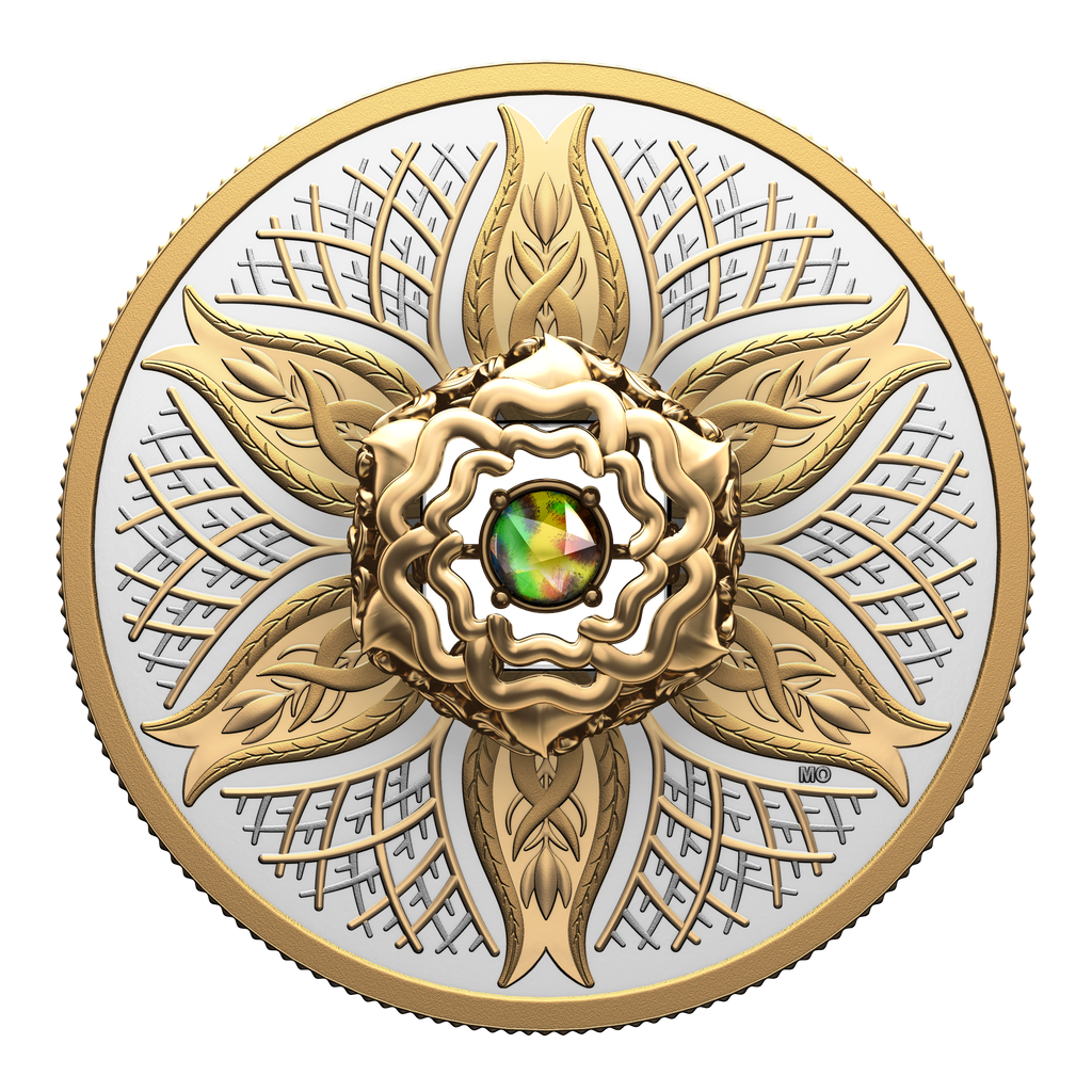 2025 Canada $20 Dancing Ammolite: Elements of Nature - Earth Fine Silver Coin