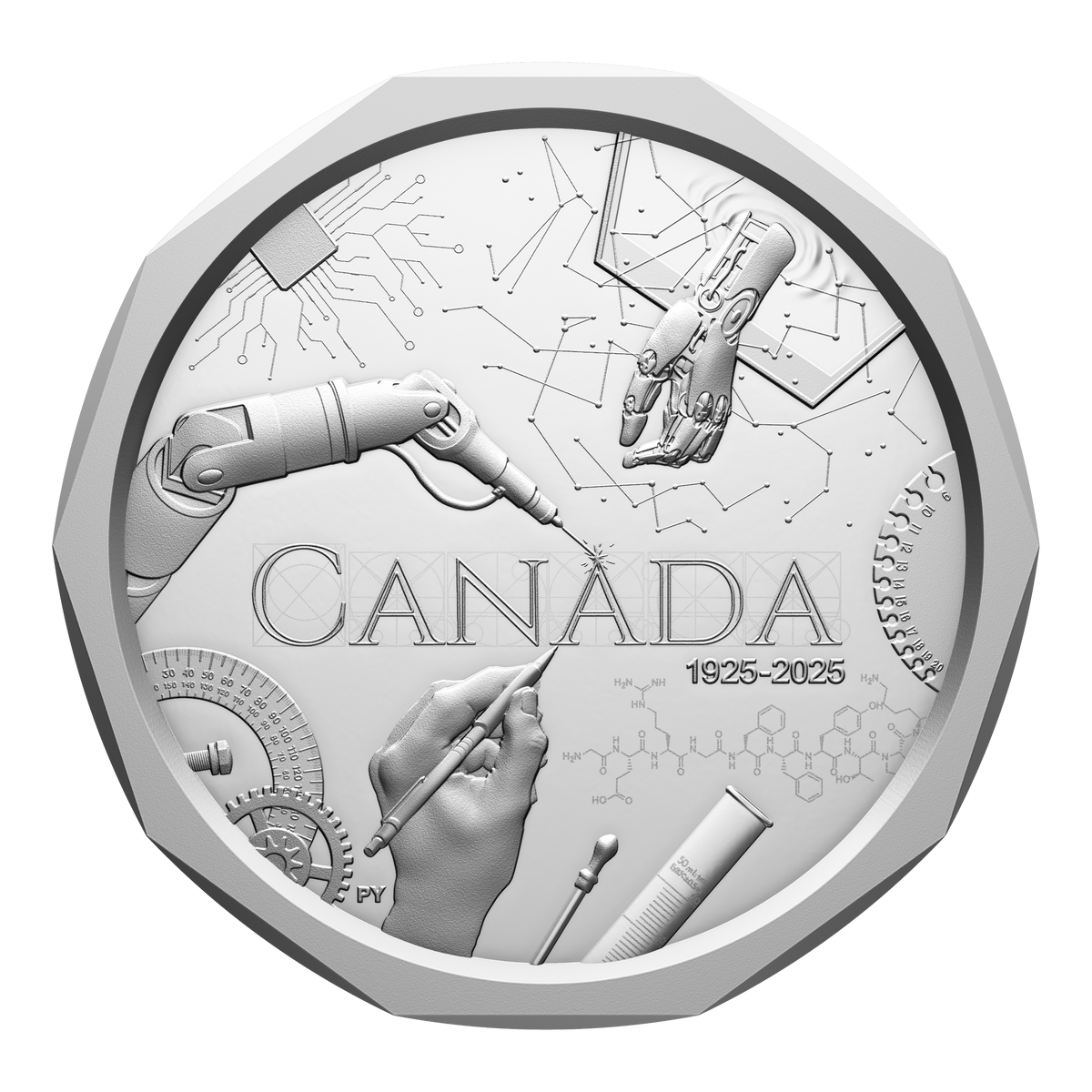 2025 Canada $25 The Calling of an Engineer Fine Silver (No Tax