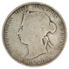 1870 Canada 25-cents About Good (AG3)
