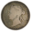 1870 Canada 25-cents Very Good (VG8)