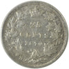 1870 Obv. 1 Canada 25-cents ICCS Certified F12