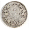 1871 Obv. 1 Canada 25-cents Very Good (VG8) $