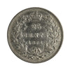 1871 Obv. 2 Canada 25-cents Very Fine (VF20) $