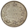 1872H Canada 25-cents Extra Fine (EF-40) $