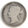 1872H Canada 25-cents G-VG (G6)
