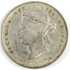 1872H Canada 25-cents Very Fine (VF-20) $