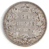 1874H Canada 25-cents F-VF (F15) $