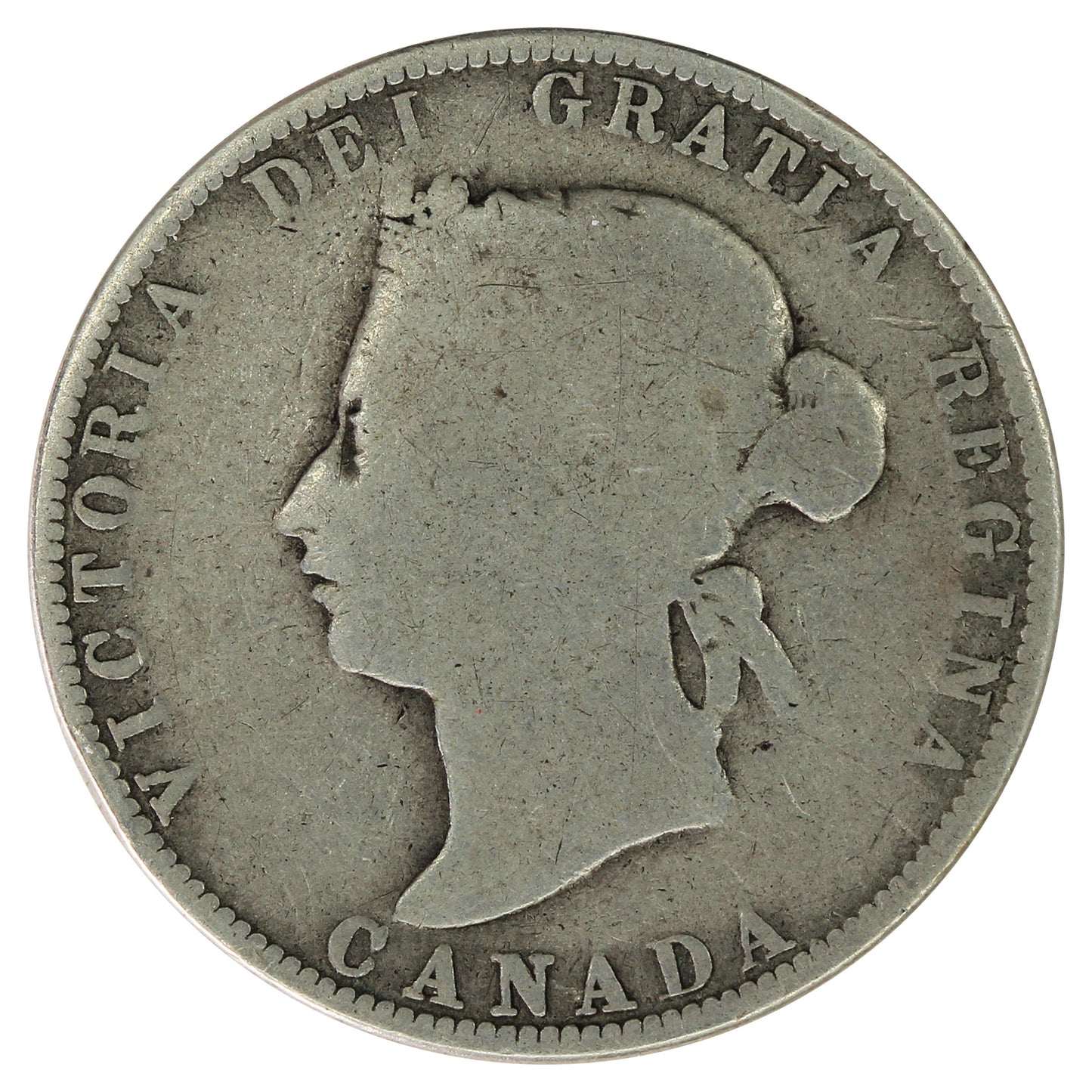 1874H Canada 25-cents Good (G4)