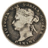 1874H Canada 25-cents VG-F (VG10)