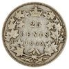 1880H Narrow 0 Canada 25-cents Good (G4)