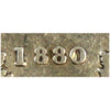 1880H Wide 0 Canada 25-cents VG-F (VG-10) $