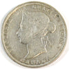1881H Canada 25-cents Fine (F12) $