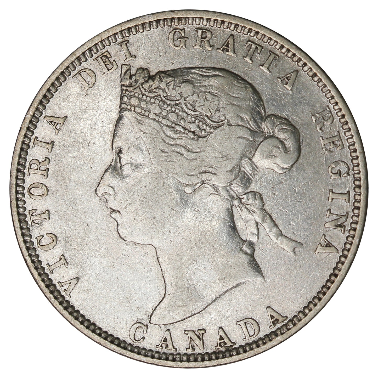 1882H Canada 25-cents VF-EF (VF30) $