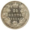 1883H Canada 25-cents Extra Fine (EF40) $