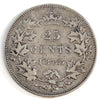 1883H Canada 25-cents F-VF (F15) $