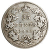 1883H Canada 25-cents VG-F (VG10)
