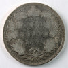 1885 Straight Top 5 Canada 25-cents G-VG (G6) $