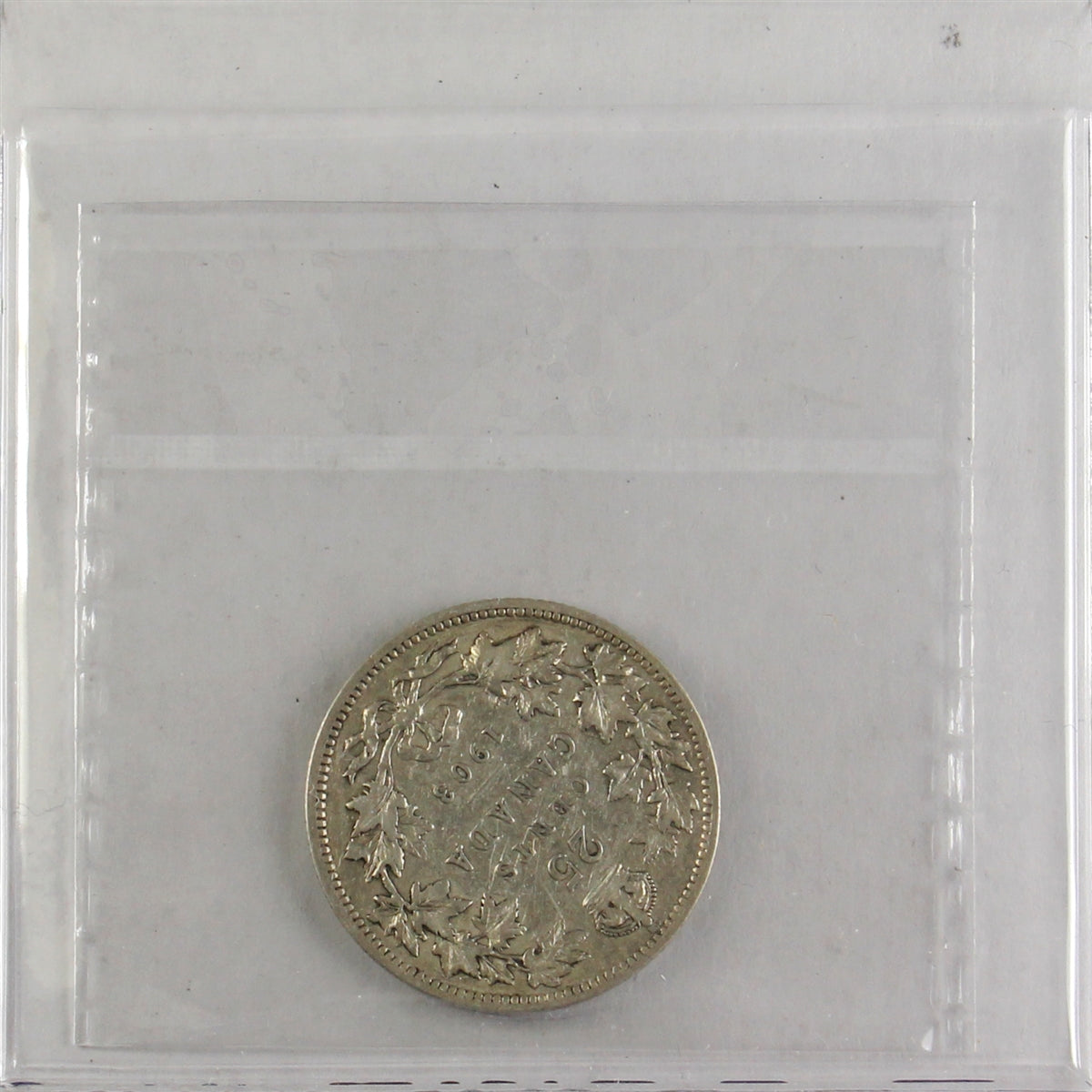 1903 Canada 25-cents ICCS Certified F12