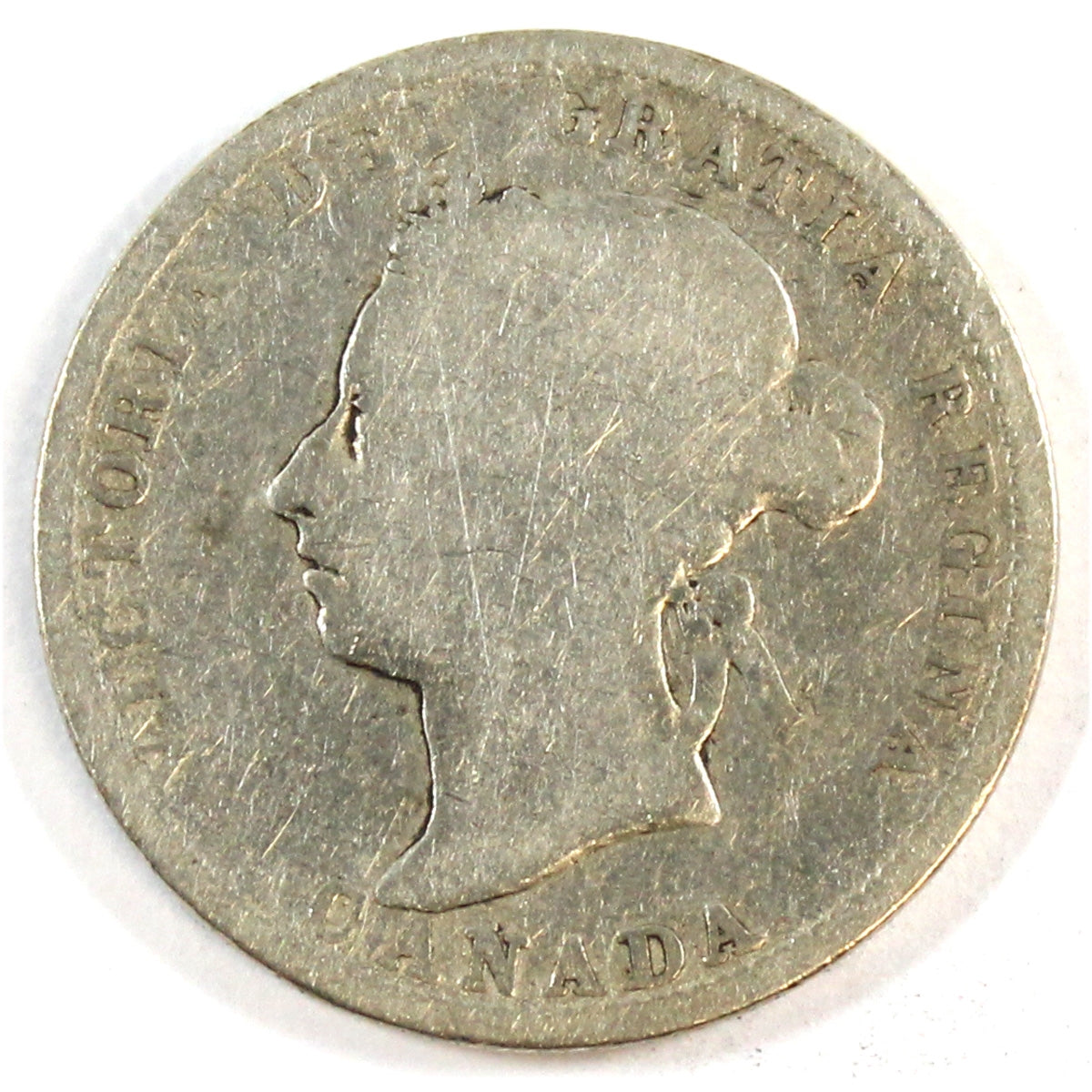 1887 Canada 25-cents Good (G4) $